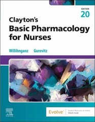 Clayton’s Basic Pharmacology – Paperback, by Willihnganz MS RN – Very Good i