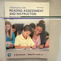 Pearson Strategies for Reading Assessment & Instruction 6th Ed PB 2016 Reutzel