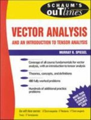 Schaum’s Outlines Vector Analysis (And An Introduction to Tensor Analysis)