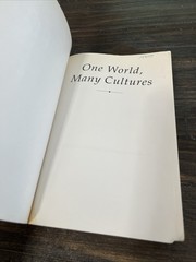 One World Many Cultures Third Edition Paperback Stuart & Terry Hirschberg