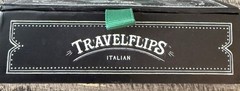 Travel Flips English ITALIAN Flashcards Learn 60 Essential Words Gently Used