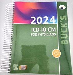 Buck’s 2024 ICD-10-CM for Physicians – Includes Netter’s Anatomy Art