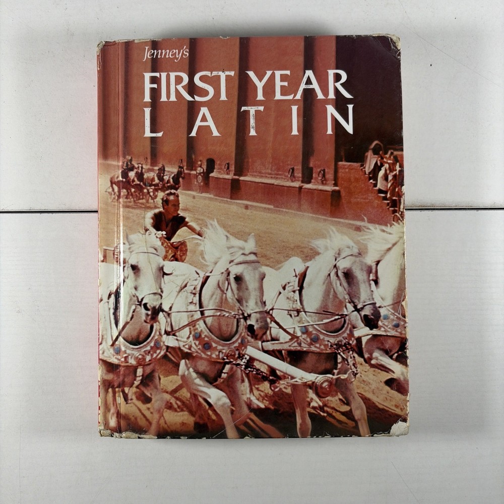 Jenney’s First Year Latin – Hardcover By Charles Jenney – GOOD