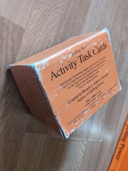 Spelling Power Activity Task Cards by Beverly L. Adams-Gordon Flash Cards & Book