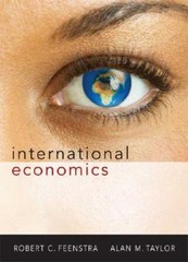 International Economics Hardcover Robert C., Taylor, Alan M. Feen