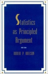 Statistics As Principled Argument Paperback Robert P. Abelson