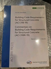 ACI 318-19 Building Code Requirements for Structural Concrete (ACI 318-19)
