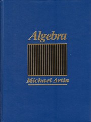 ALGEBRA BY Michael Artin HARDCOVER **ACCEPTABLE**