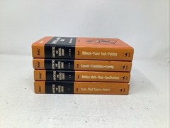 Vintage Audel Carpenters and Builders Library John E Ball 4 Book Set 1977 Hardco