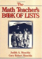 The Math Teacher’s Book of Lists – spiral-bound, Judith A Muschla, 9780131803572