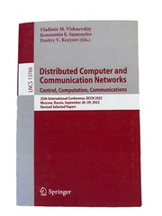 Lecture Notes, Distributed Computer and Communication Networks DCCN2022