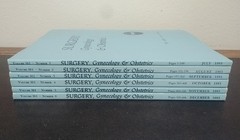 Surgery, Gynecology & Obstetrics Medical Journal Vol. 161 COMPLETE Vintage 1985