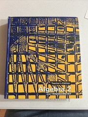 Algebra 2 and Trigonometry Teachers Edition Dolciani Hardcover 1974