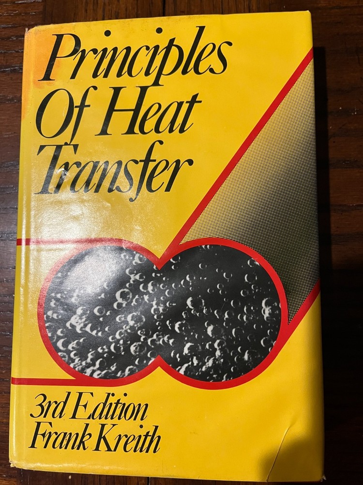 Principles of Heat Transfer by Frank Kreith – 3rd Edition