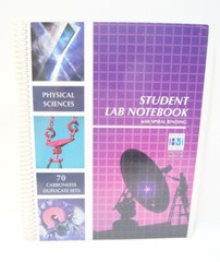 Student Lab Notebook Physical Sciences Hayden McNeil HM PS70 Workbook Textbook