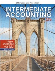 Intermediate Accounting 17e Edition by Jerry J. Weygandt Textbook New Loose-Leaf