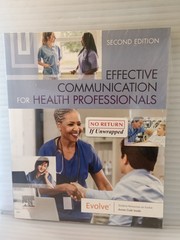 Effective Communication for Health Professionals by Elsevier Inc NEW SHIPS FREE