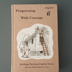 Rod and Staff Progressing With Courage English 6 1st Ed Hardcover 1994