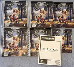 BJU Bob Jones 5th grade READING 5 QUESTS Complete Subject Kit 3rd ED