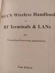 VINTAGE WCCN WIRELESS HANDBOOK RF TERMINALS LANS NETWORKING COMPUTER HISTOR 1993