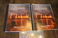 Mosdos Press Literature Ruby Textbook & Teacher Edition parts 1 & 2 4th grade