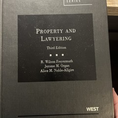 American Casebook Ser.: Property and Lawyering, 3d by Jerome Organ, R….