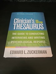 Clinician’s Thesaurus, 8th Edition : The Guide to Conducting Interviews and…