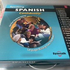 NEW symtalk Learn Spanish Confidently Teacher Kit & Guide classroom book dvd