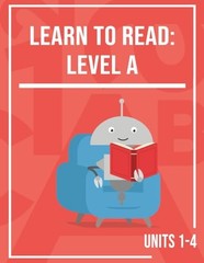 Miacademy Workbook: Learn to Read: Level A Units 1-4 by Miaplaza