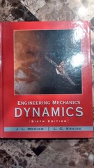 Engineering Mechanics: Dynamics – hardcover Meriam, J. L.|Kraige, L. G.