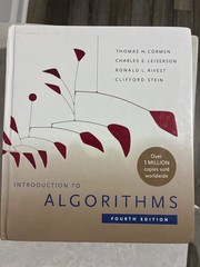 Introduction to Algorithms, Fourth Edition by Ronald L. Rivest, Charles E….
