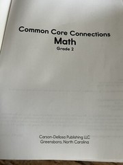 Carson Dellosa Common Core connections, Math, Grade 2, 96 Pages