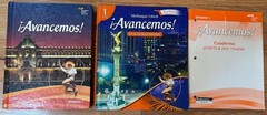 Avancemos! Spanish 1 Text, Teacher’s Edition Hardcover & Practice Packet