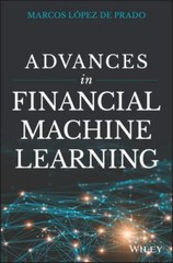 Advances in Financial Machine – Hardcover, by Lopez de Prado – Acceptable c