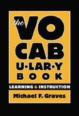 The Vocabulary Book : Learning and Instruction Paperback Michael