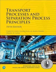 Transport Processes – Hardcover, by Geankoplis Christie; Hersel – Acceptable n
