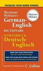 Merriam-Webster’s German-English Dictionary (English and German and Multil…