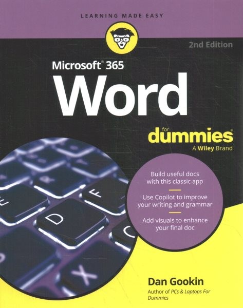 Microsoft 365 Word for Dummies, Paperback by Gookin, Dan, Brand New, Free shi…