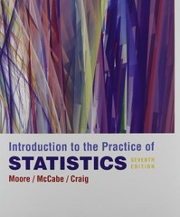 INTRODUCTION TO THE PRACTICE OF STATISTICS (PAPER) By David S. Moore *Excellent*