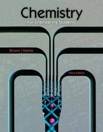 Chemistry for Engineering Students – Hardcover By Brown, Lawrence S. – GOOD