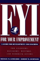 Fyi for Your Improvement, Lombardo, Michael M.