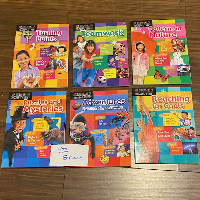MY SIDEWALKS ON READING STREET Level D (Unit 1-6) Scott Foresman 4th Grade Level