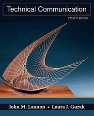 Technical Communication (12th Edition) – Paperback By Lannon, John M. – GOOD