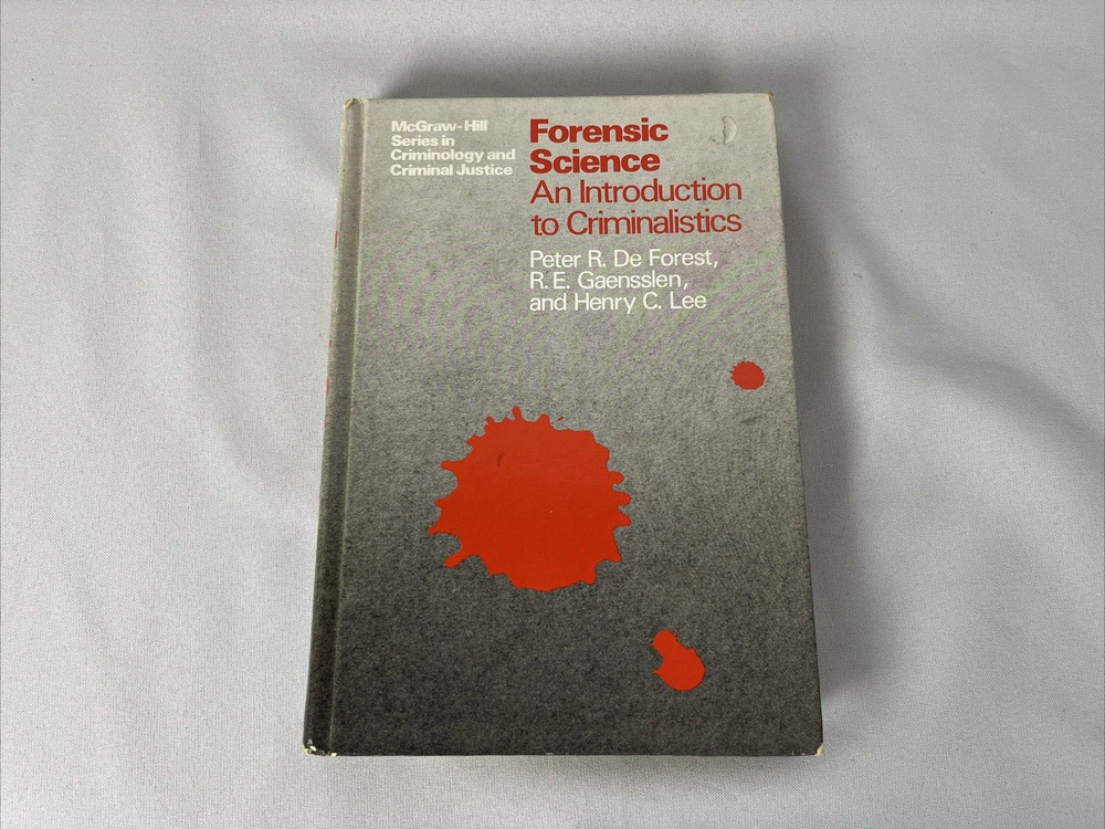 Forensic Science: An Introduction to Criminalistics – 1st ED Hardcover