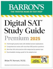 Digital SAT Study – Paperback, by Barron’s Educational Series; – Very Good h