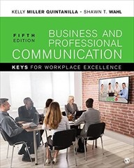 Business and Professional Communication: KEYS for Workplace Excellence – V. GOOD