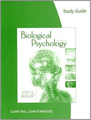 Study Guide for Kalats Biological Psychology – Paperback – VERY GOOD