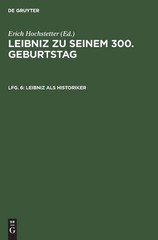 Leibniz als Historiker (Hardback)