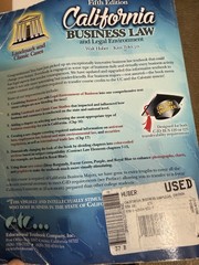 California Business Law and Legal Environment 5th Ed Paperback 2023 English