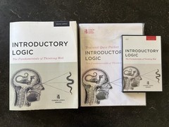 Canon Press Introductory Logic 5th Edition Teacher Edition, Tests& Quiz And DVDS